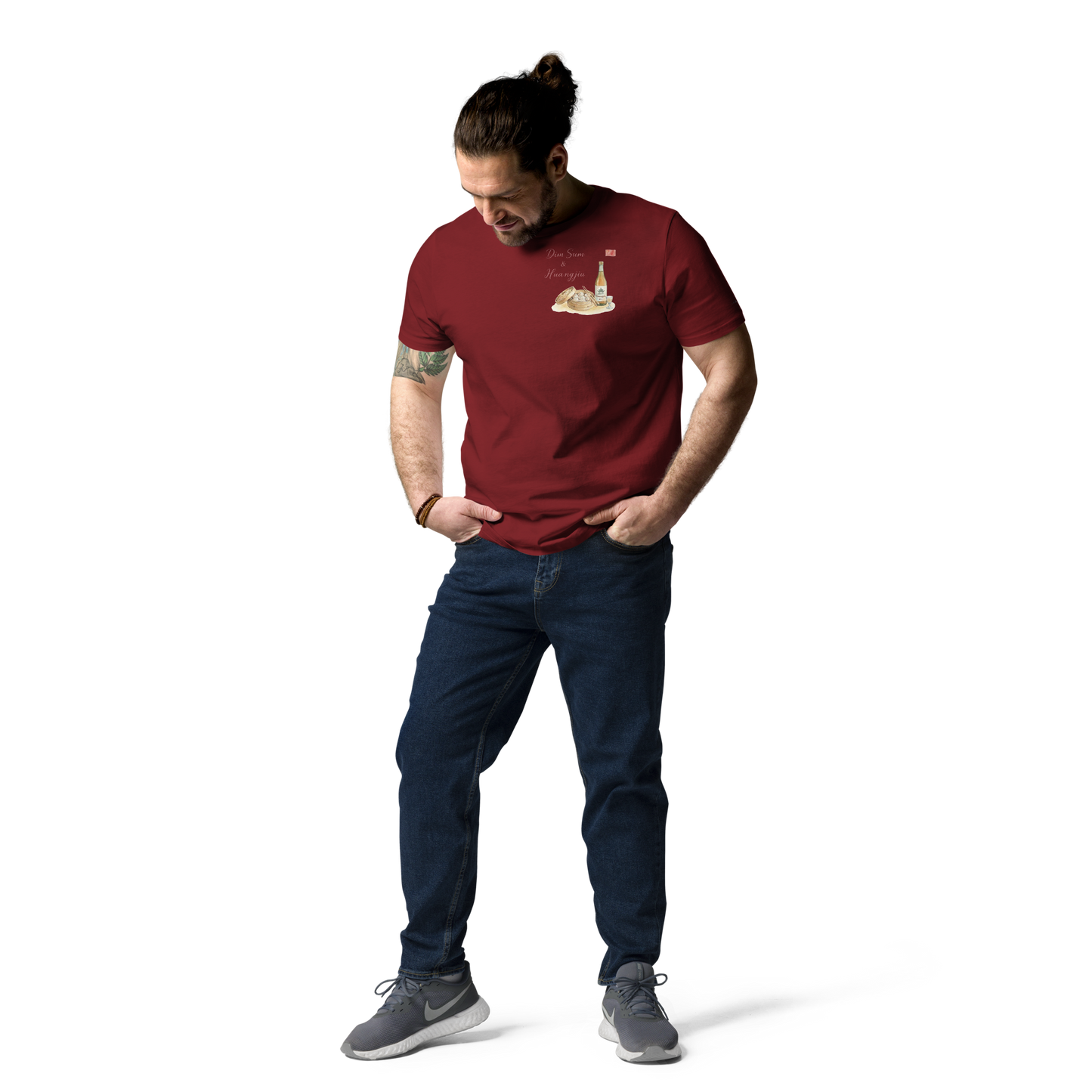 T-shirt - The Elegance of Steam - Dim Sum & Huangjiu