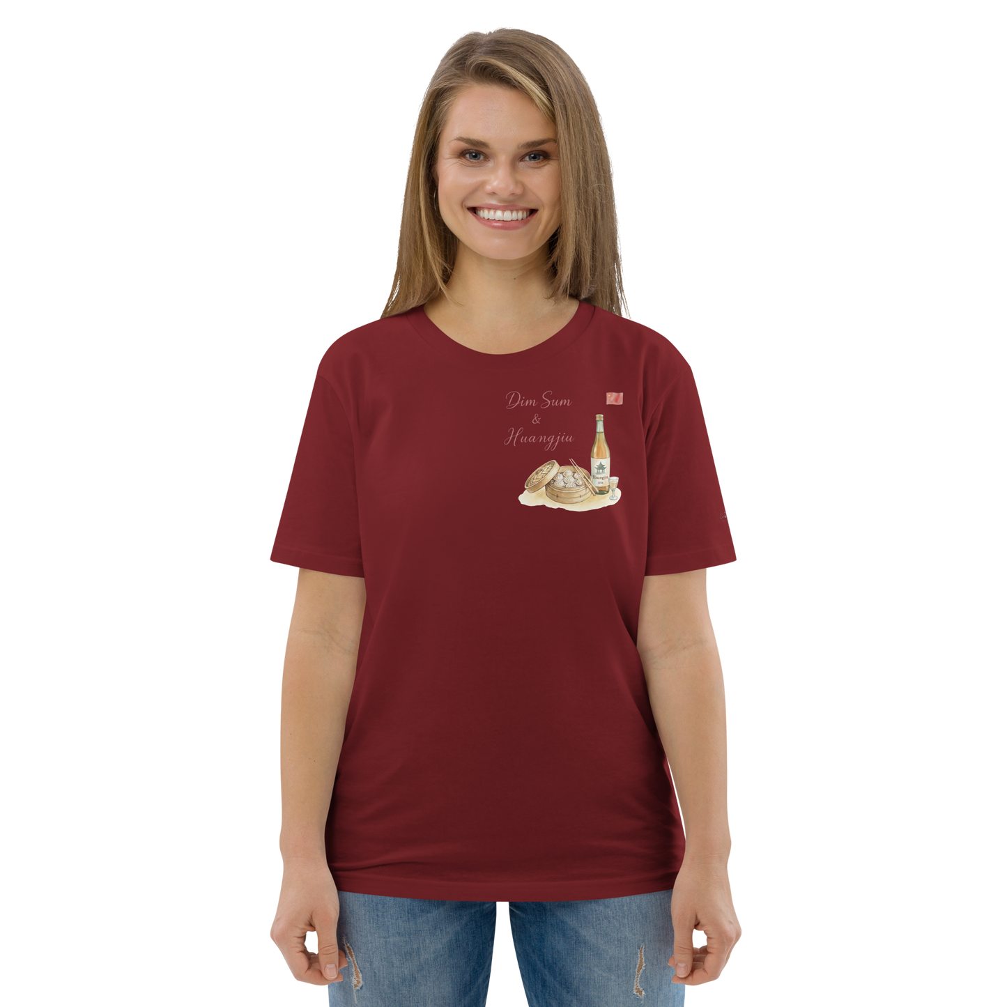 T-shirt - The Elegance of Steam - Dim Sum & Huangjiu