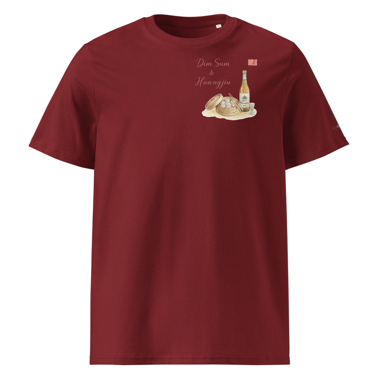 T-shirt - The Elegance of Steam - Dim Sum & Huangjiu