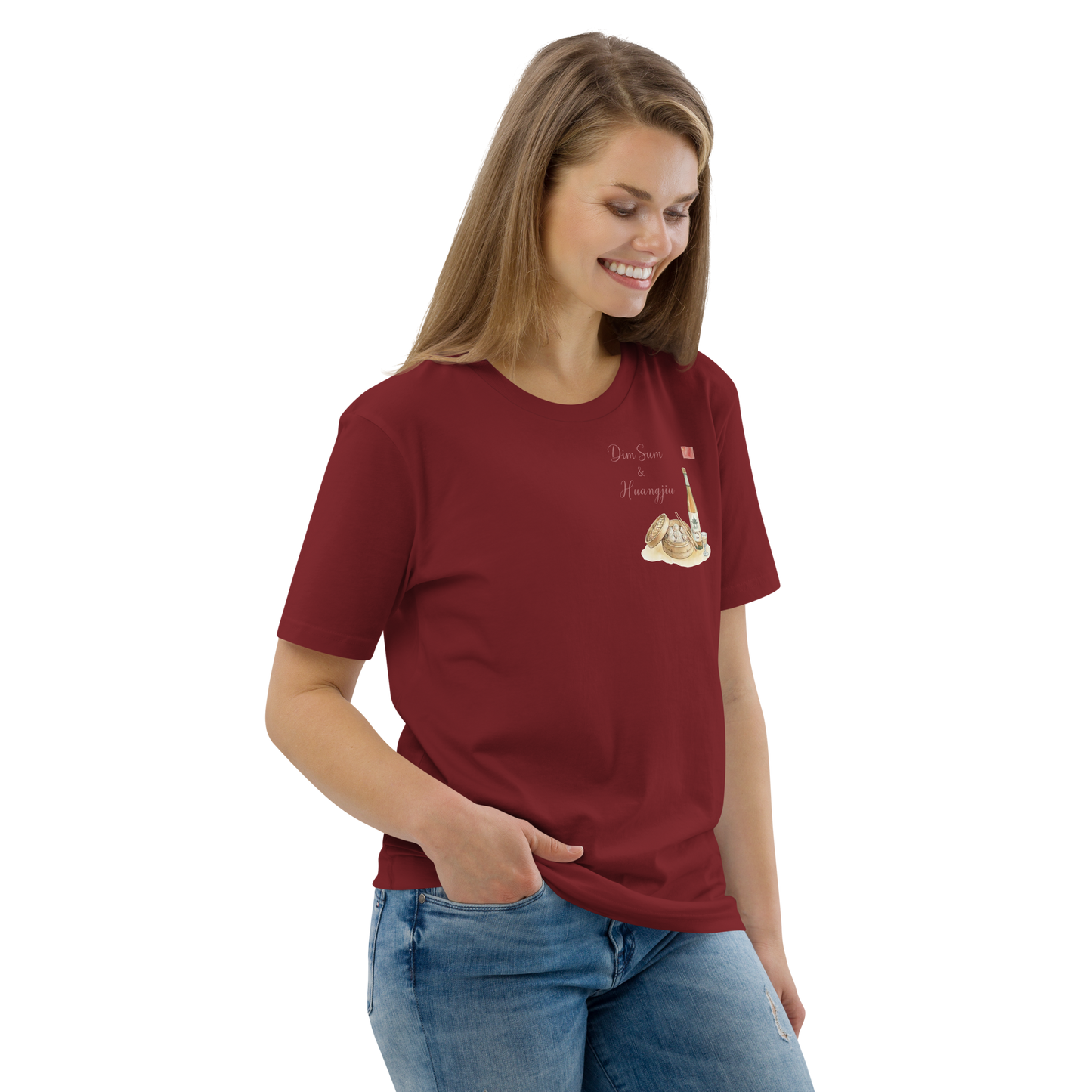 T-shirt - The Elegance of Steam - Dim Sum & Huangjiu