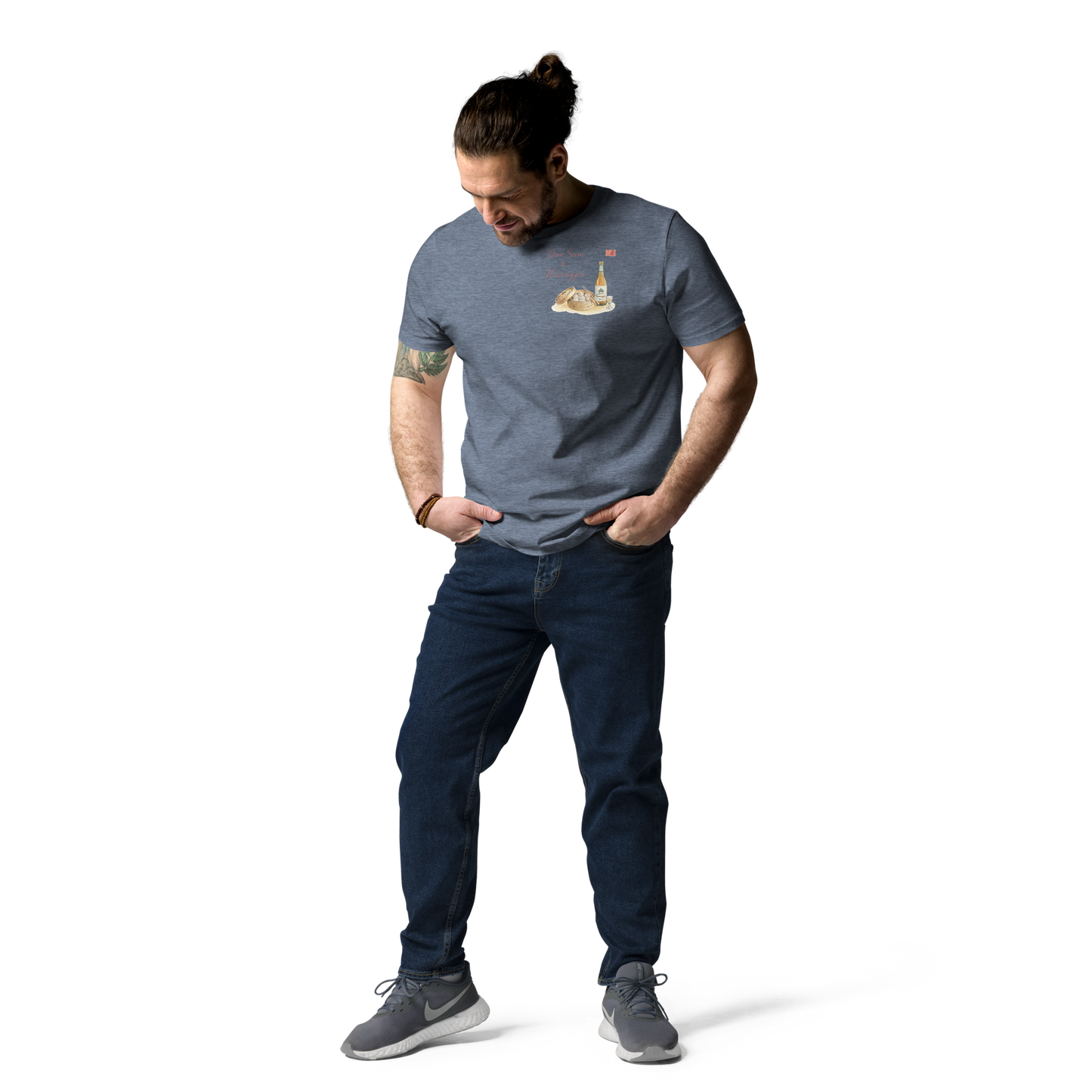 T-shirt - The Elegance of Steam - Dim Sum & Huangjiu