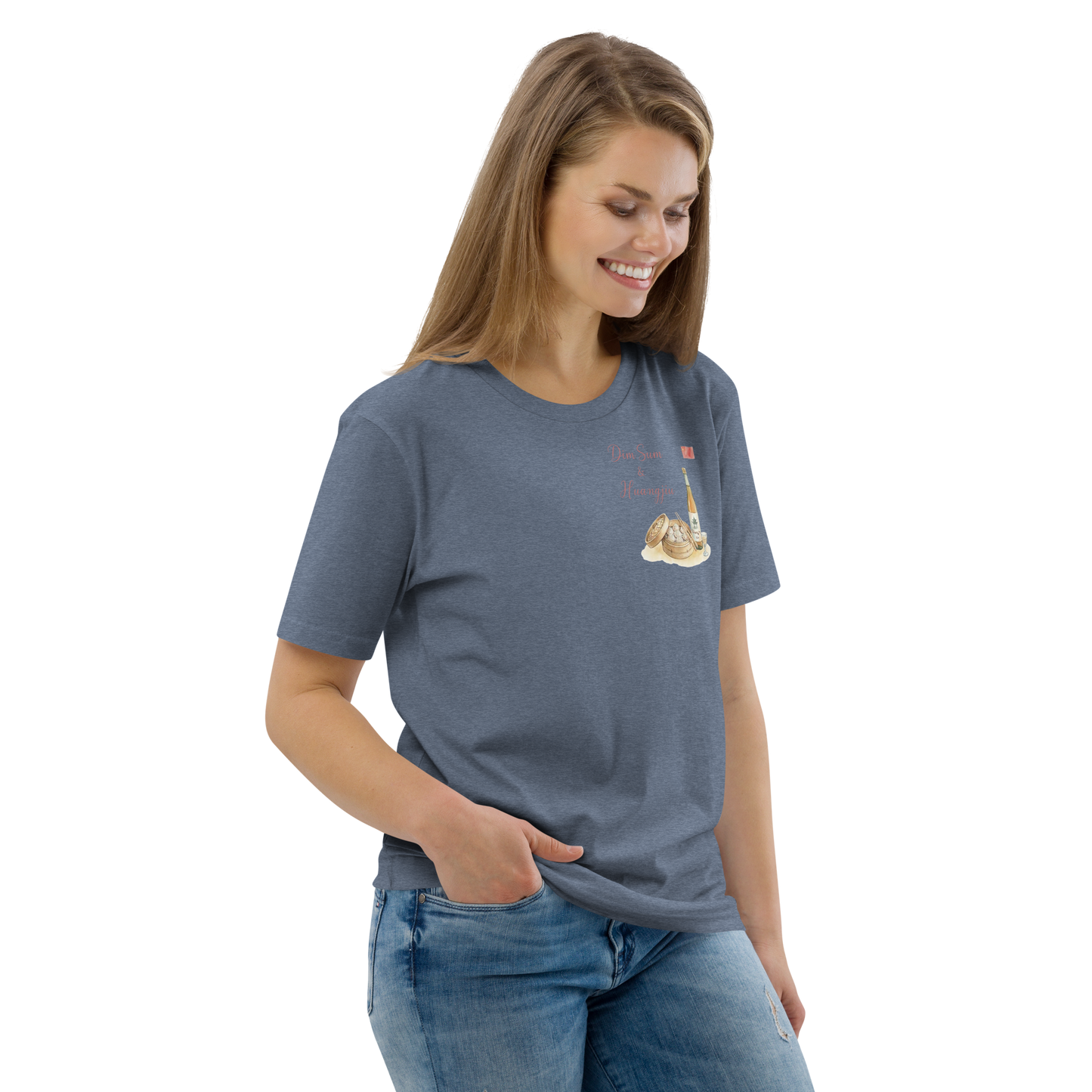 T-shirt - The Elegance of Steam - Dim Sum & Huangjiu