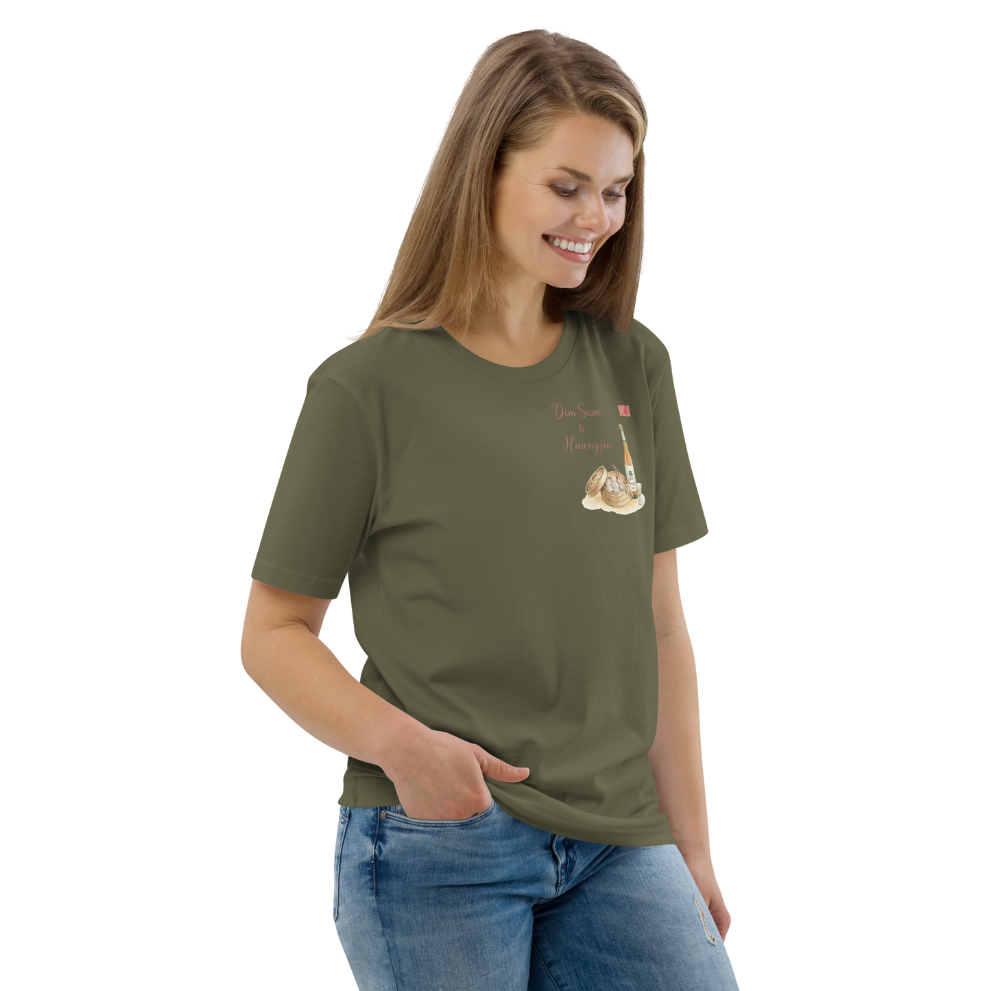 T-shirt - The Elegance of Steam - Dim Sum & Huangjiu