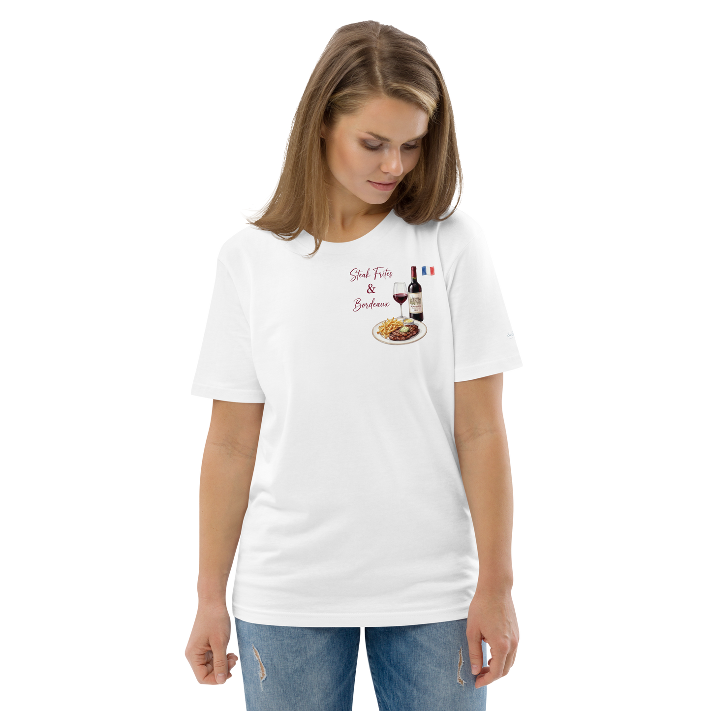 T-Shirt - The Bistro Classic - Steak Frites & Bordeaux