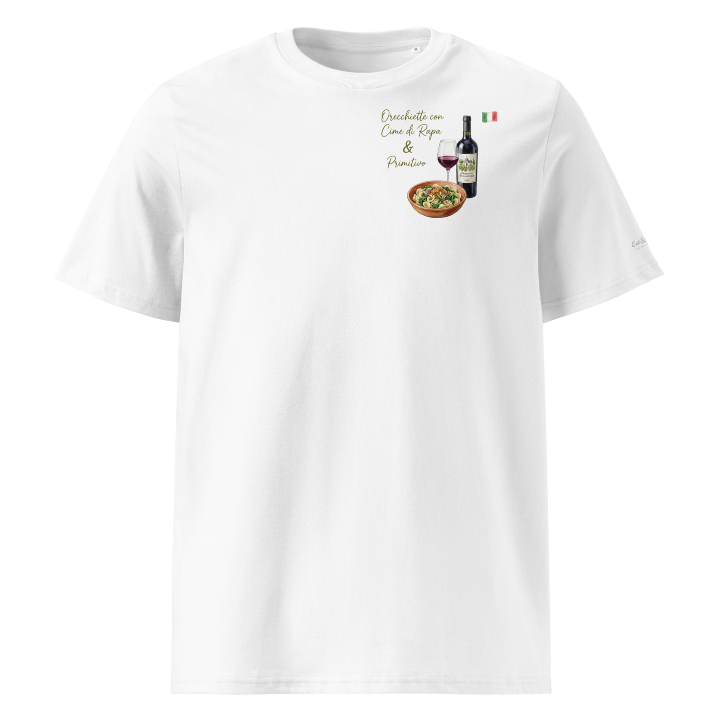 T-shirt - The Apulian Pulse - Orecchiette con Cime di Rapa & Primitivo