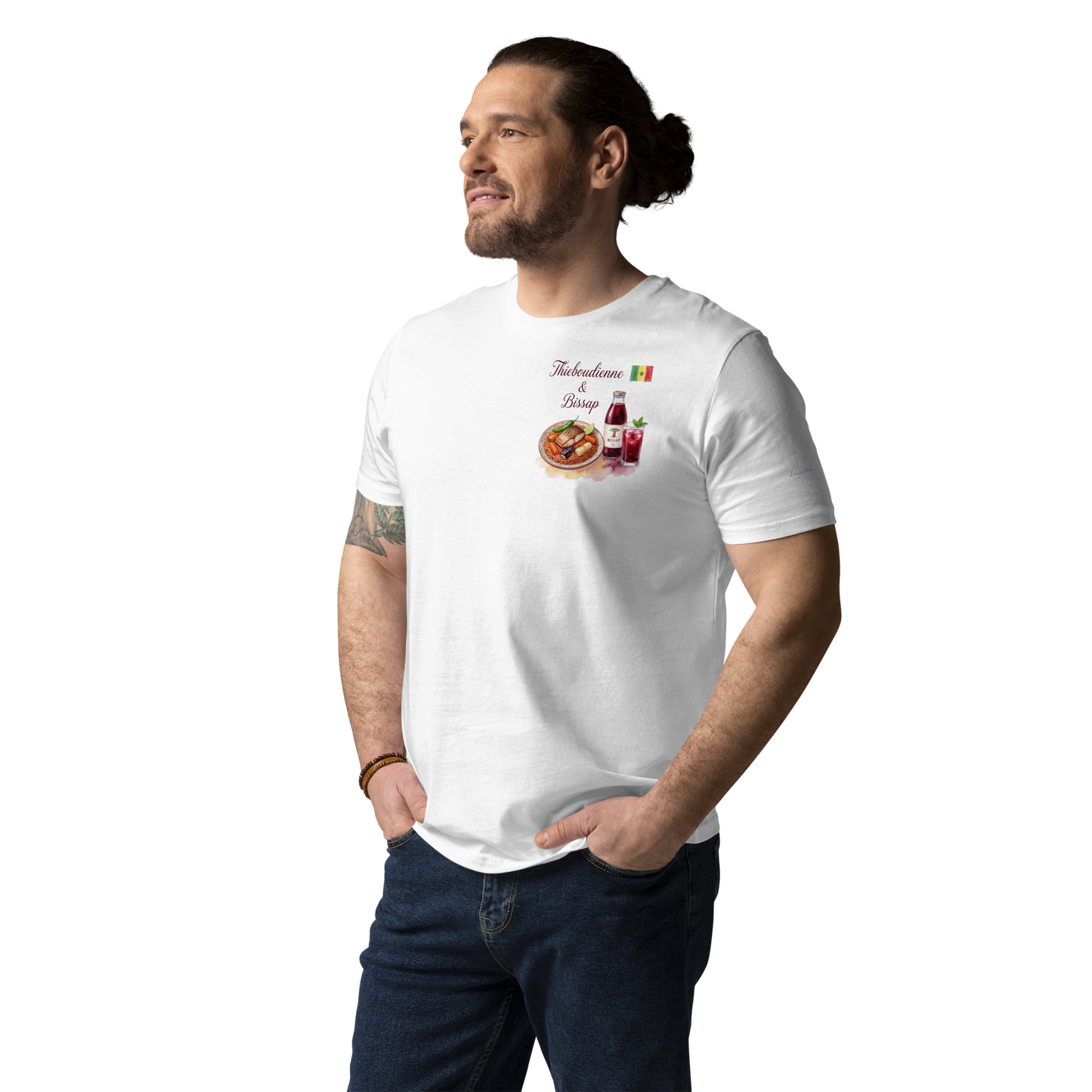 T-shirt - The Red Beat of Teranga - Thieboudienne & Bissap