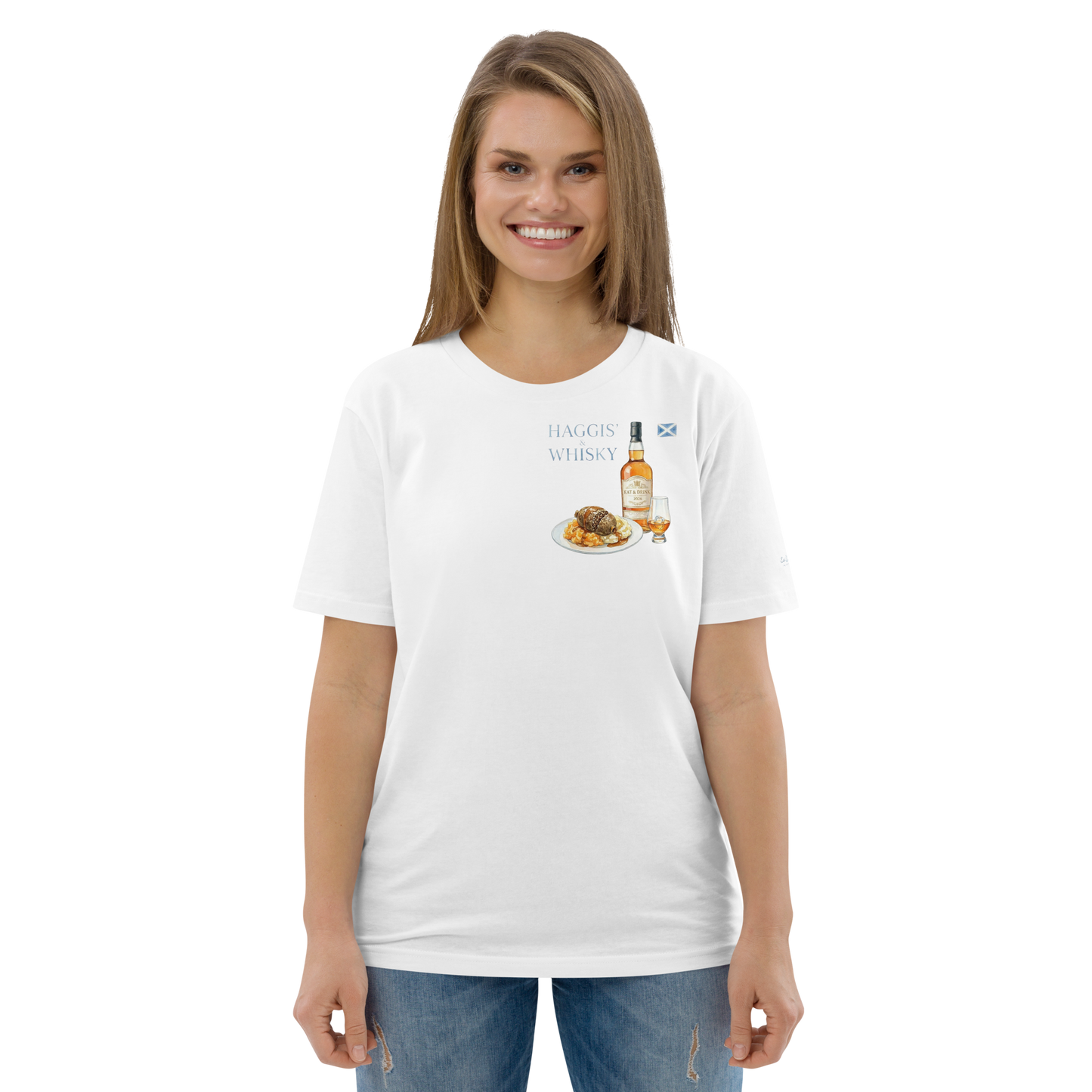 T-shirt - Highland Spirit: The Soul of Scotland - Haggis’ & Whisky