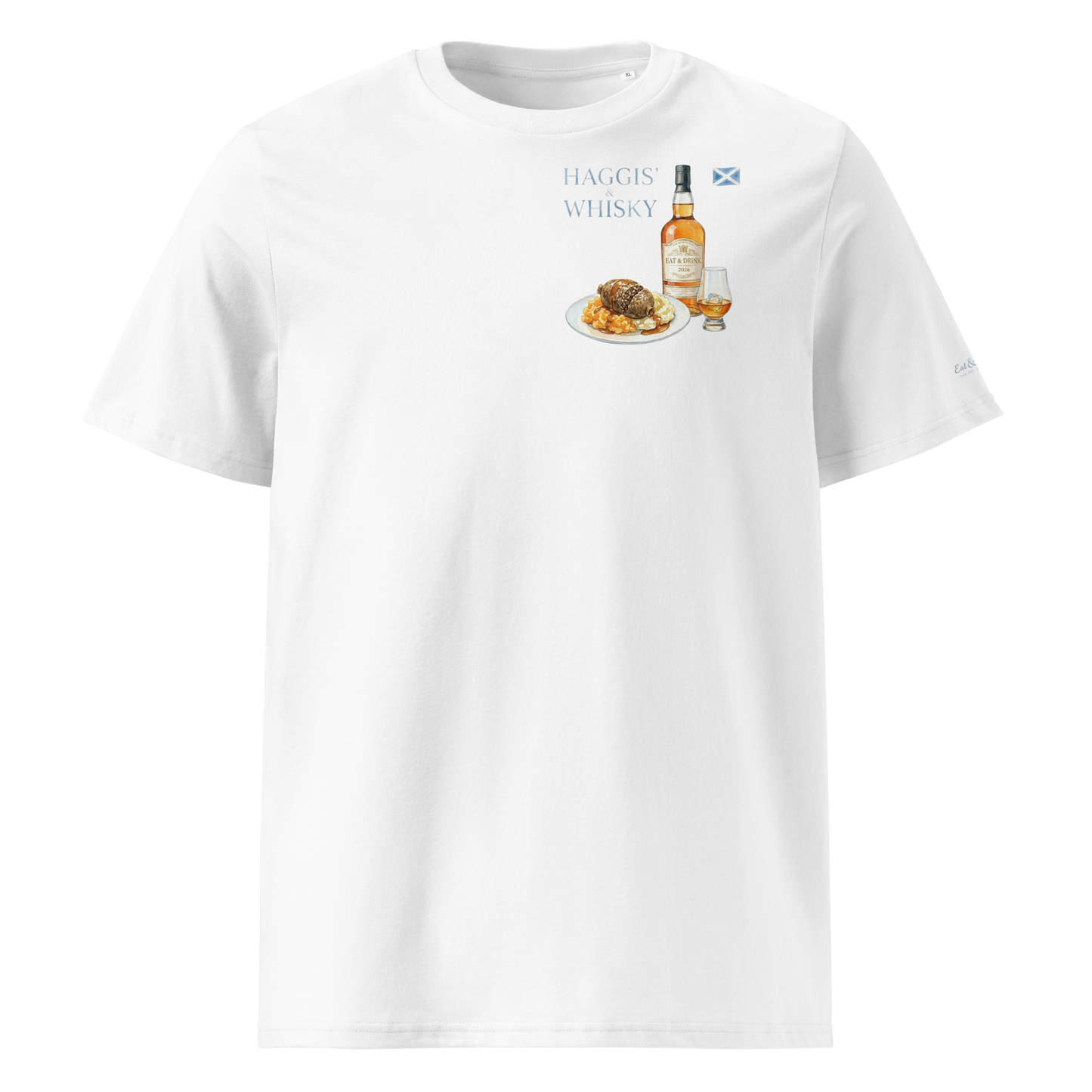 T-shirt - Highland Spirit: The Soul of Scotland - Haggis’ & Whisky