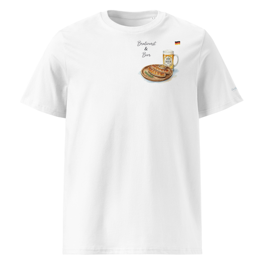 T-shirt - The Bavarian Savor - Bratwurst & Bier