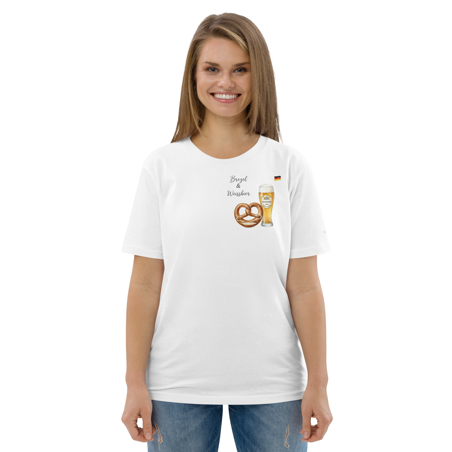 T-shirt - The Munich Spirit - Brezel & Weissbier