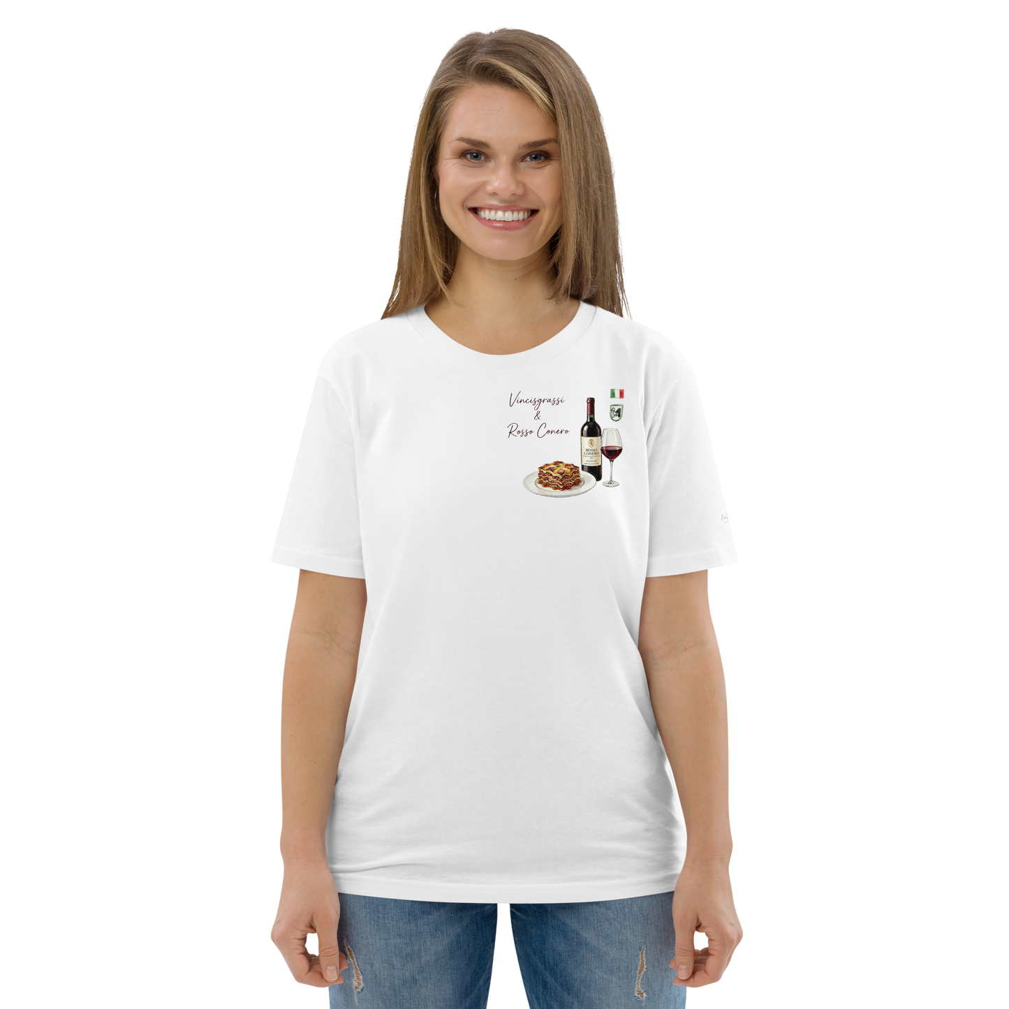 T-Shirt - The Marche Masterpiece- Vincisgrassi & Rosso Conero