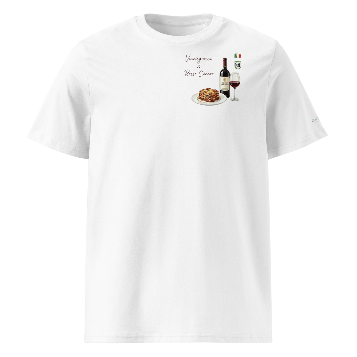 T-Shirt - The Marche Masterpiece- Vincisgrassi & Rosso Conero