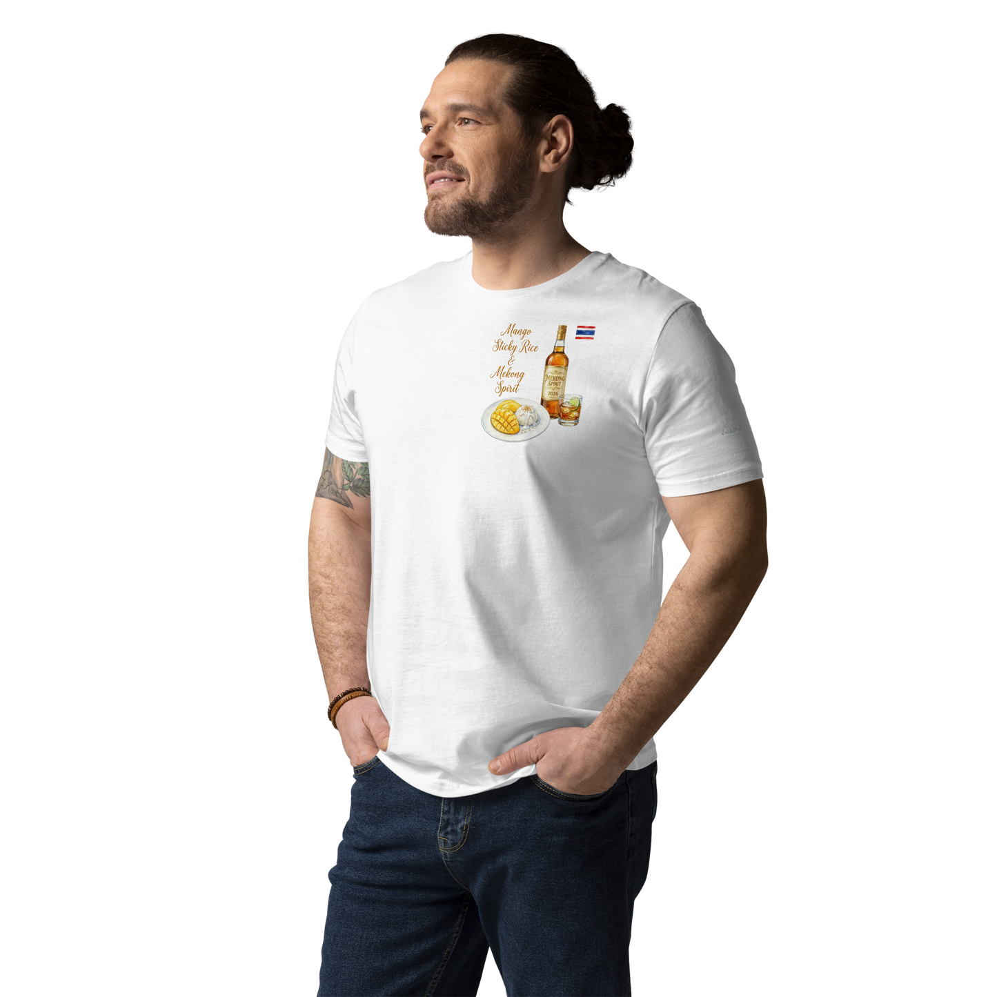 T-Shirt - The Sunset Ritual - Mango Sticky Rice & Mekong Spirit