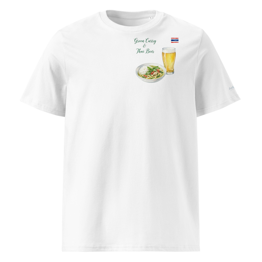 T-Shirt - The Exotic Sophistication - Green Curry & Thai Beer