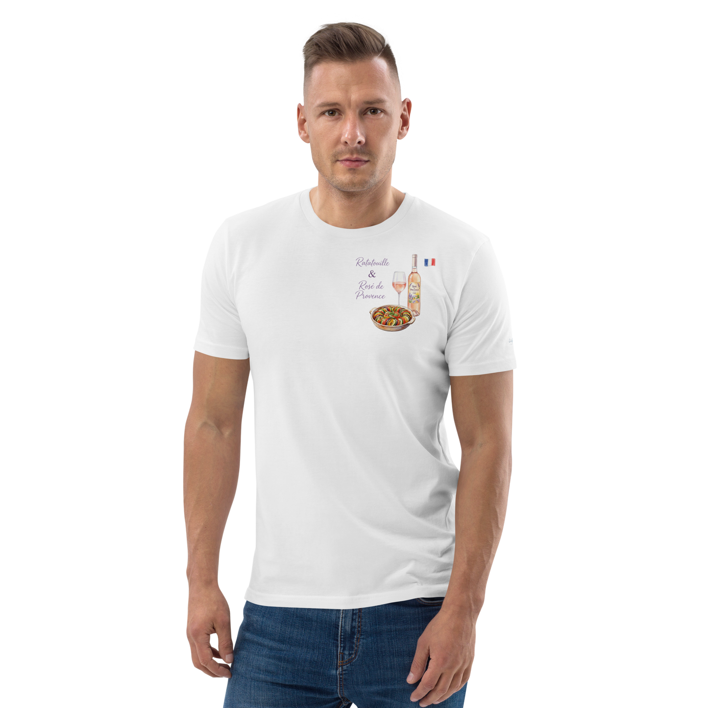 T-Shirt - The Provence Summer - Ratatouille & Rosé de Provence