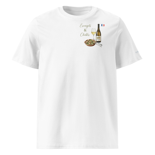 T-Shirt - The Gourmet Heritage - Escargots & Chablis
